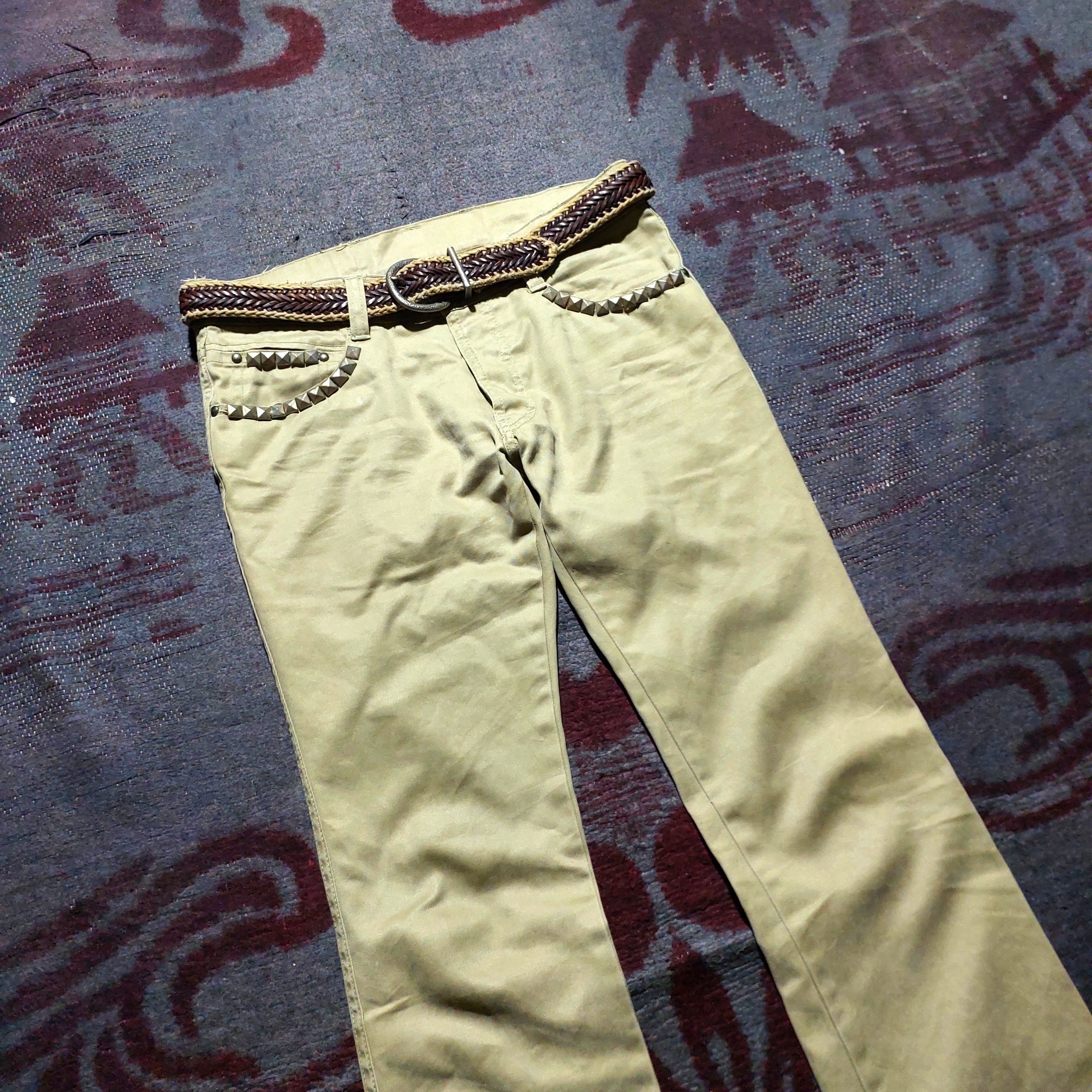 5351 POUR LES HOMMES × Japanese Brand Archive 5351 pour les hommes flare jeans plus belt Size US 32 / EU 48 - 2 Thumbnail