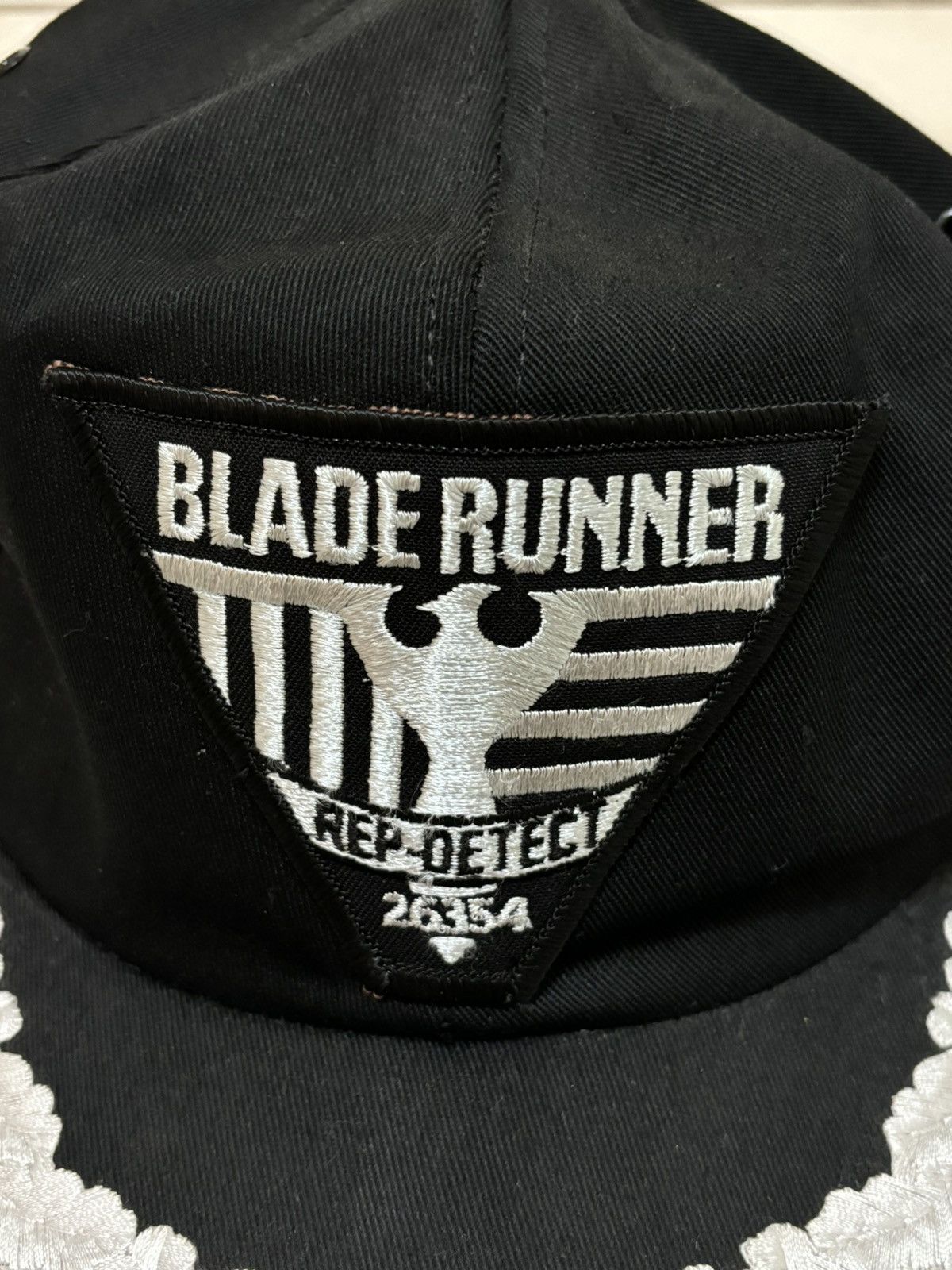 Vintage Rare Vintage 80s Blade Runner Cast and Crew Movie Hat Size ONE SIZE - 2 Thumbnail