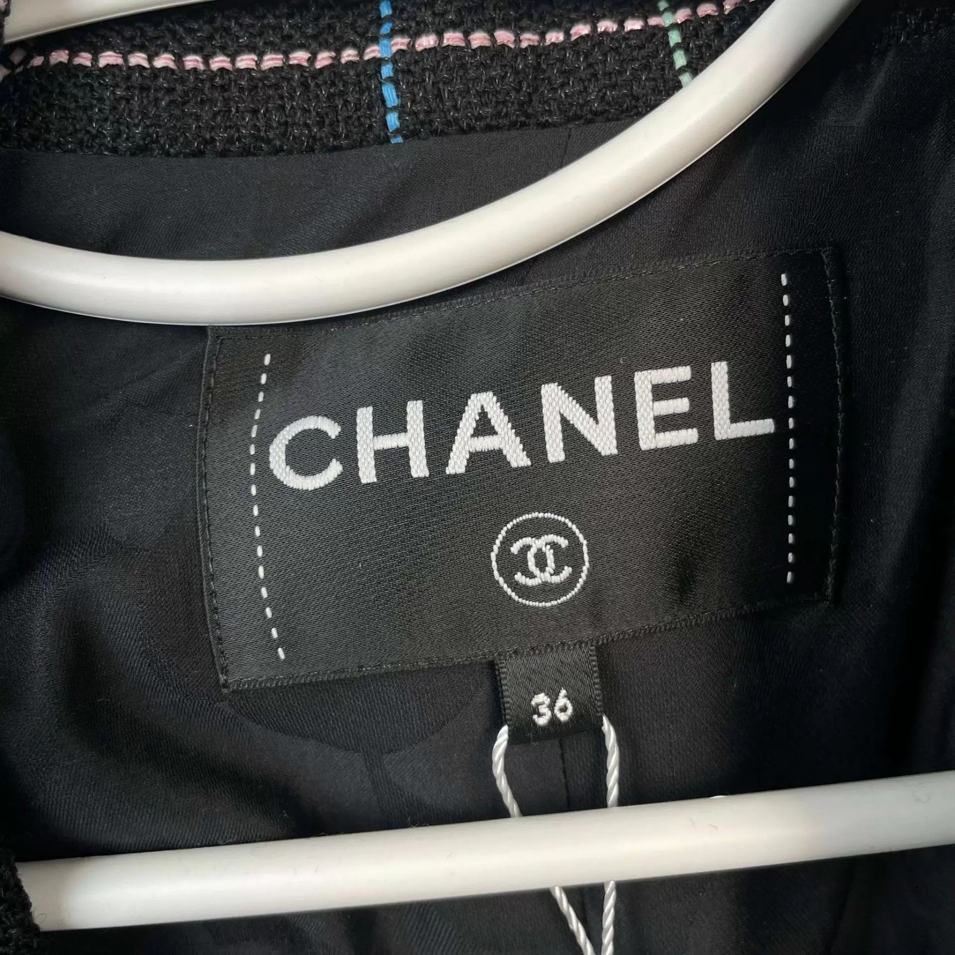 Chanel Chanel Wool 24S Tie-Front Jacket Black Size 36 Size XS / US 0-2 / IT 36-38 - 3 Thumbnail