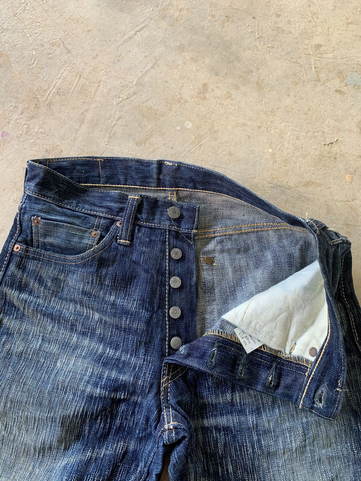 Eternal ETERNAL SELVEDGE BUTTON FLY RUSTY JAPANESE DENIM Size US 30 / EU 46 - 16 Thumbnail