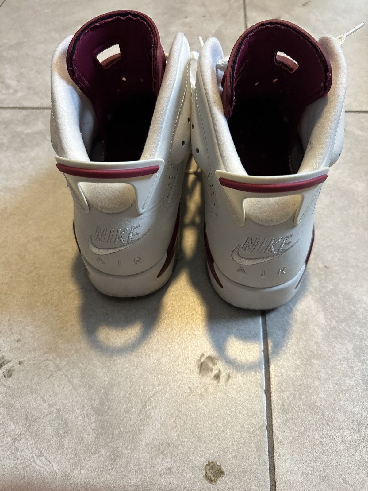 Nike Jordan 6 maroon Size US 11.5 / EU 44-45 - 2 Thumbnail