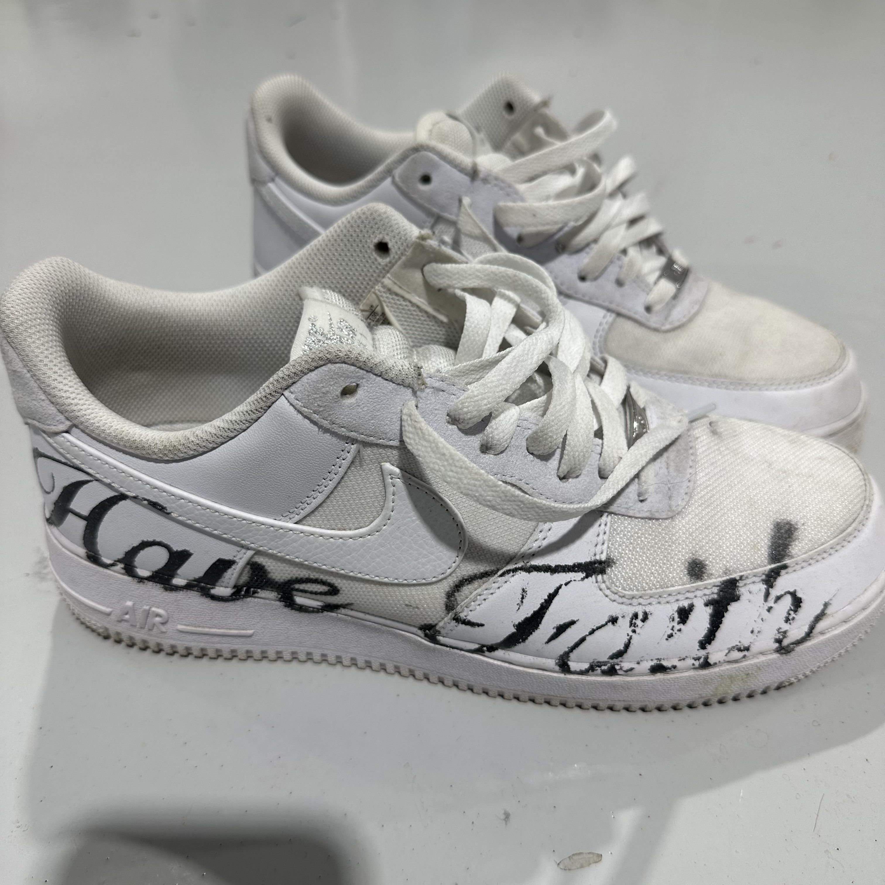 Nike Custom Air Force 1s Size US 9.5 / EU 42-43 - 1 Thumbnail