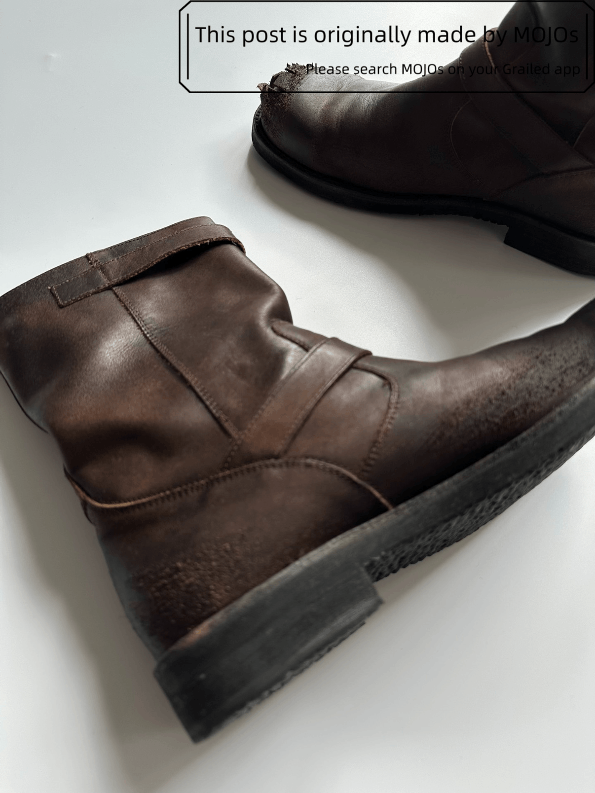 Maison Margiela Sz 42 Maison Margiela Destory Front Boots mojos1739 Size US 9 / EU 42 - 6 Thumbnail