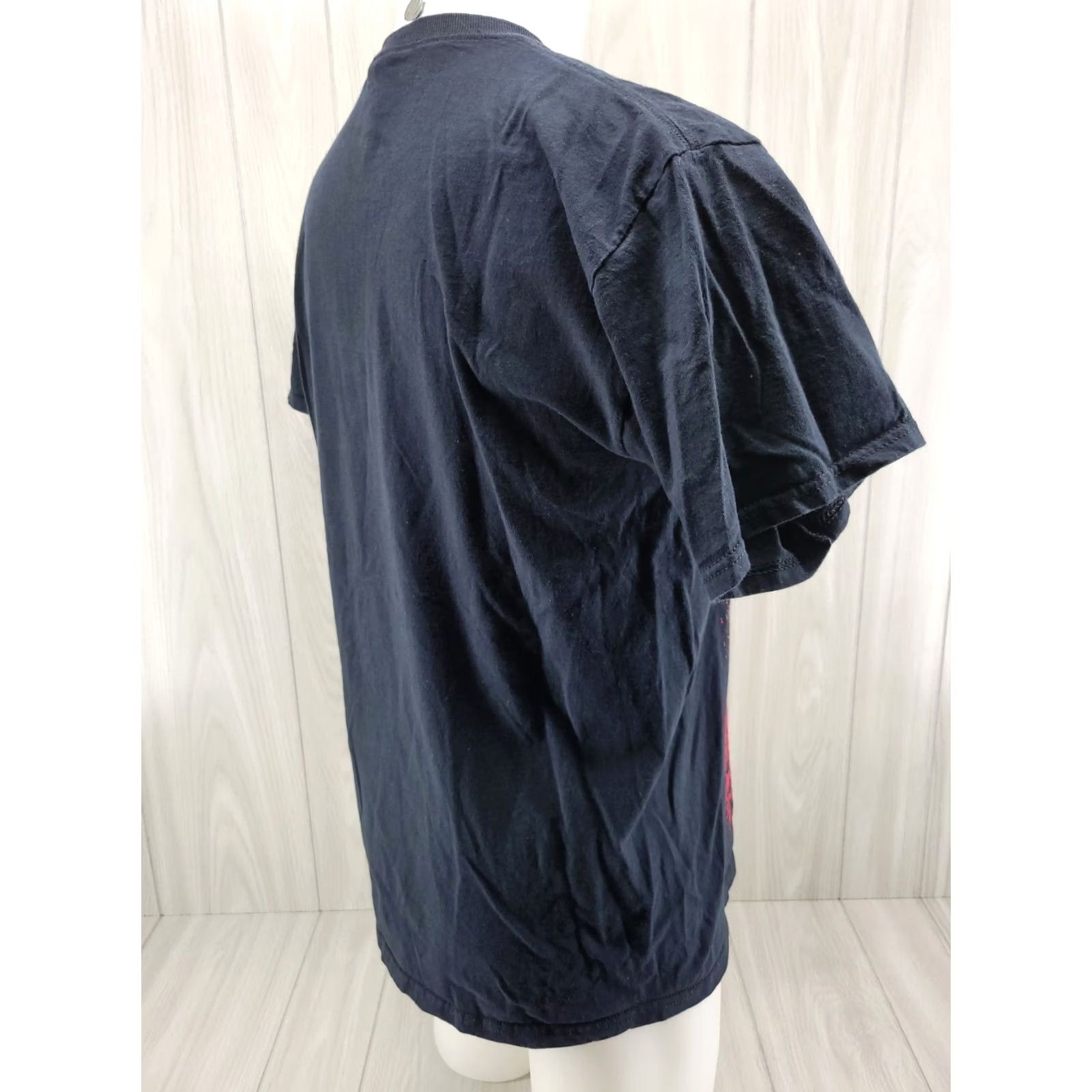 Fruit Of The Loom VINTAGE American Flag Shirt Mens Large Black Red White Blue Fruit Of The Loom Size US L / EU 52-54 / 3 - 5 Thumbnail