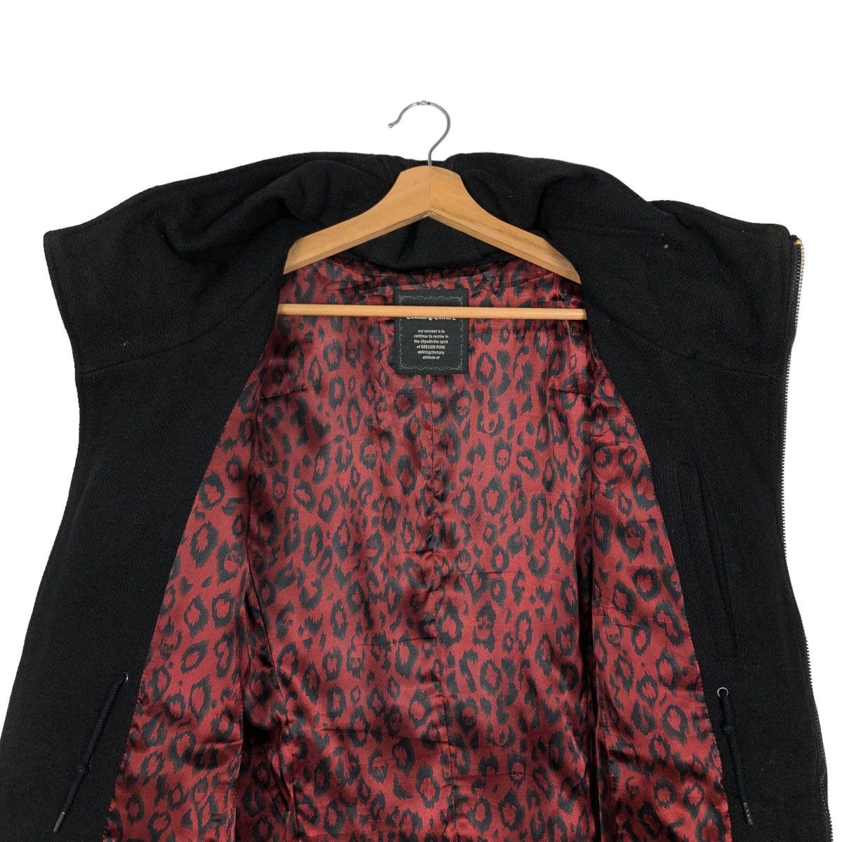 Japanese Brand 🔥Biker Jacket With Assymtric Pocket Custom Culture Japan Size US M / EU 48-50 / 2 - 11 Thumbnail
