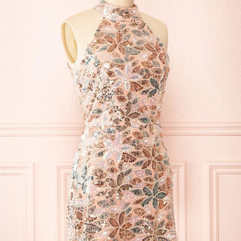 Designer Adelyn rae sequin mini dress Size XS / US 0-2 / IT 36-38 - 2 Thumbnail