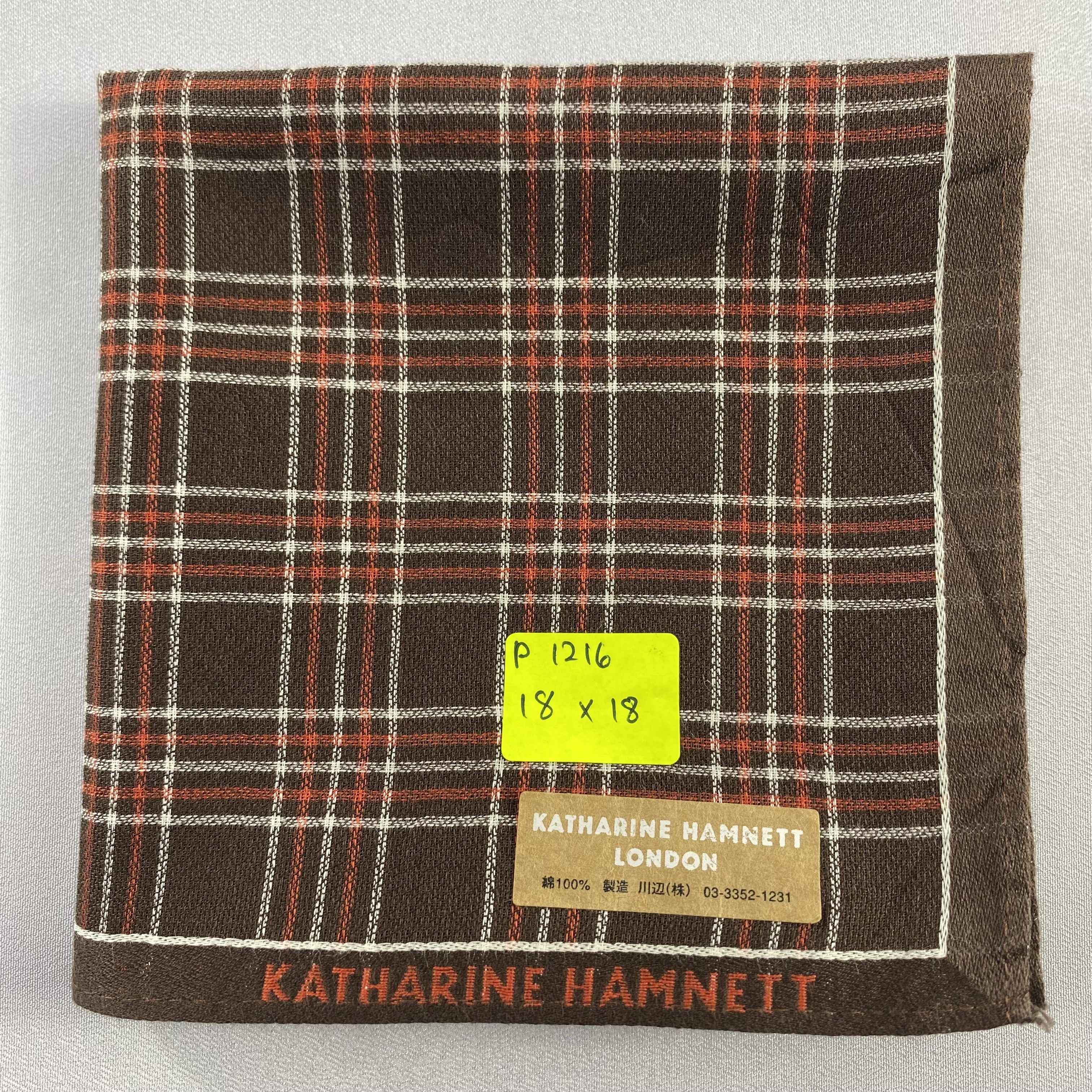 Katharine Hamnett London × Vintage NWT Katharine Hamnett Handkerchief / Neckerchief-P1216 Size ONE SIZE - 5 Thumbnail