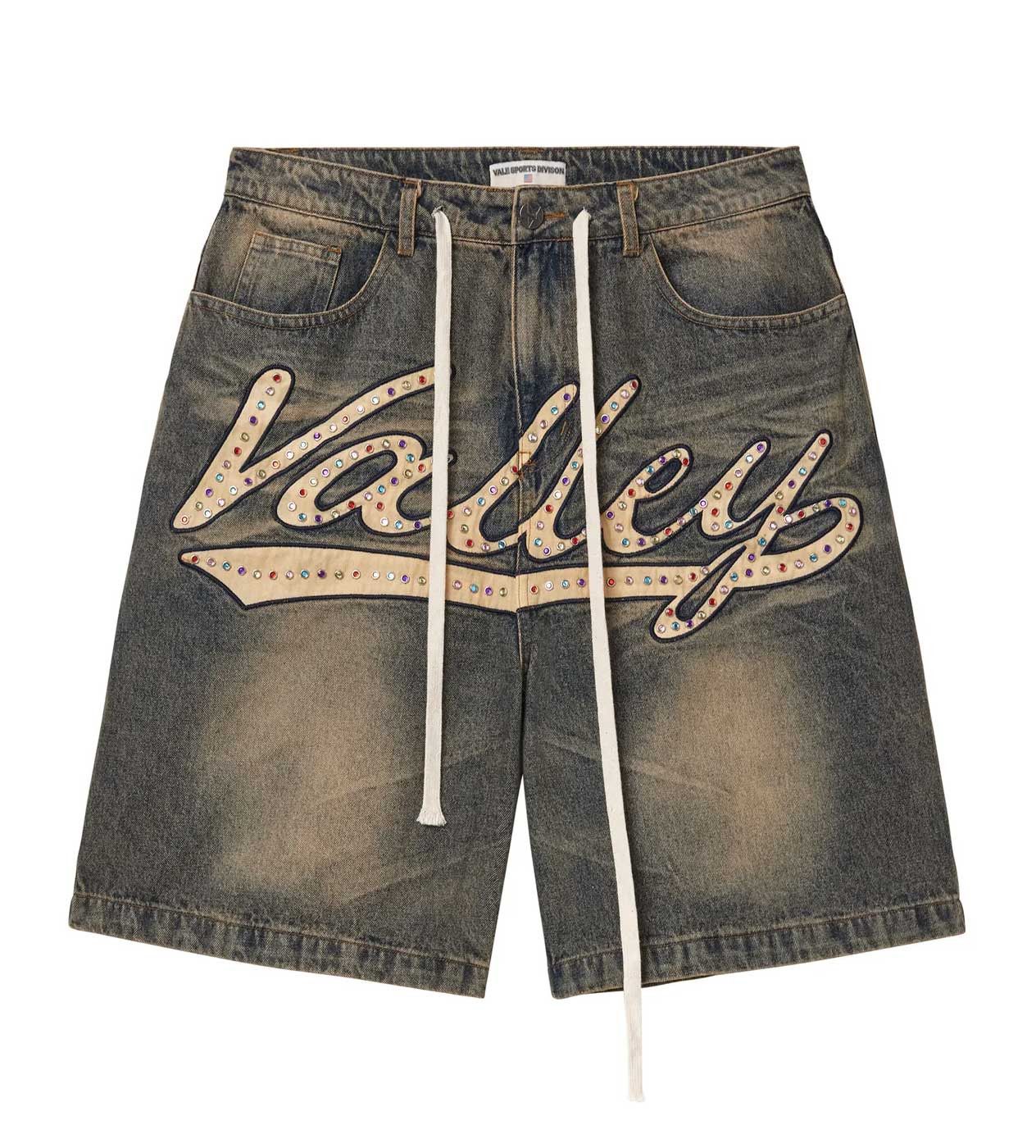 Vale Forever Skittles Jorts Denim Blue Size US 36 / EU 52 - 1 Thumbnail