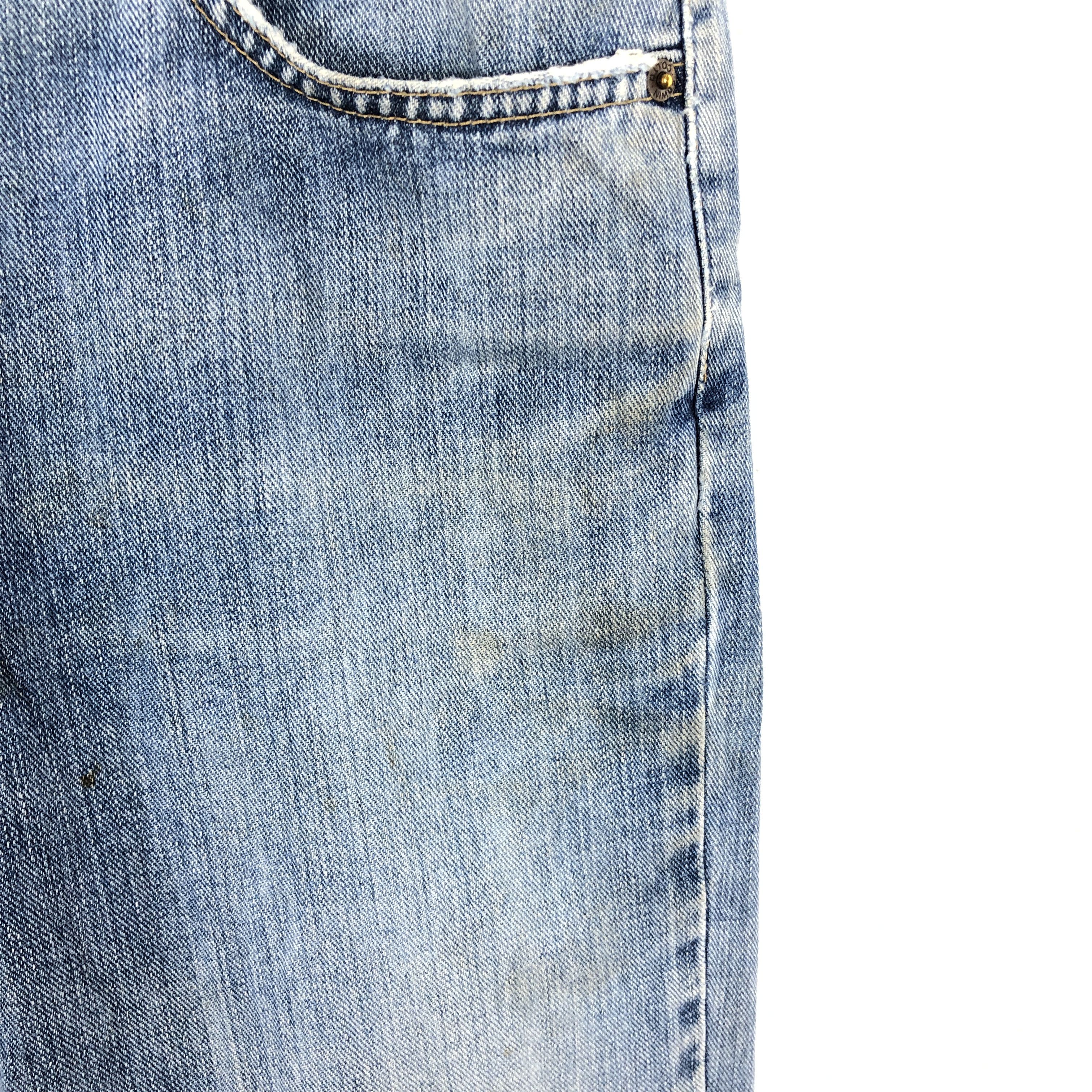 Edwin × Vintage 34 x 26 Vintage Edwin Jeans Light Wash L1346 Size US 34 / EU 50 - 4 Thumbnail