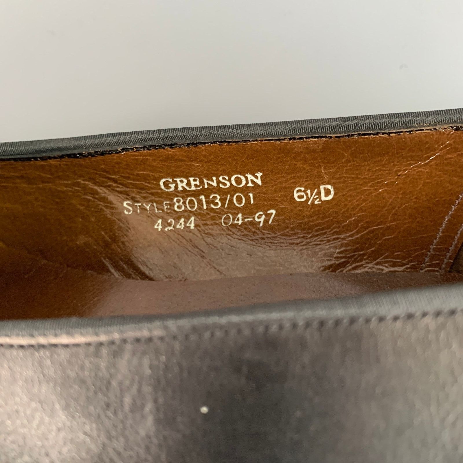 Paul Stuart PAUL STUART x GRENSON Size 6.5 Black Leather Bow Loafers Size US 6.5 / EU 39-40 - 8 Thumbnail