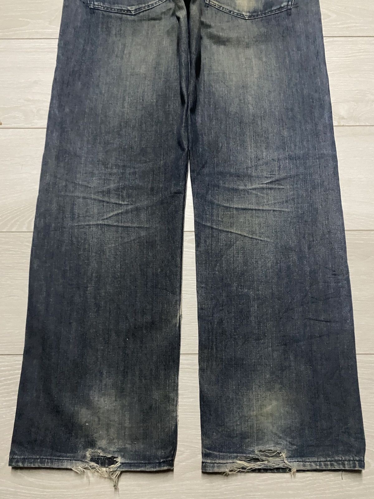 Stussy Vintage Stussy Garment WorkGear Mud Wash Baggy Jeans Size US 35 - 6 Thumbnail