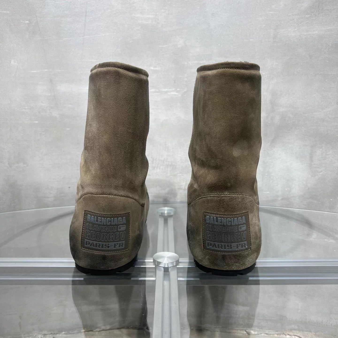 Balenciaga Balenciaga 26 Dumbo Distressed Snow Boots 42 Size US 11 / IT 41 - 6 Thumbnail