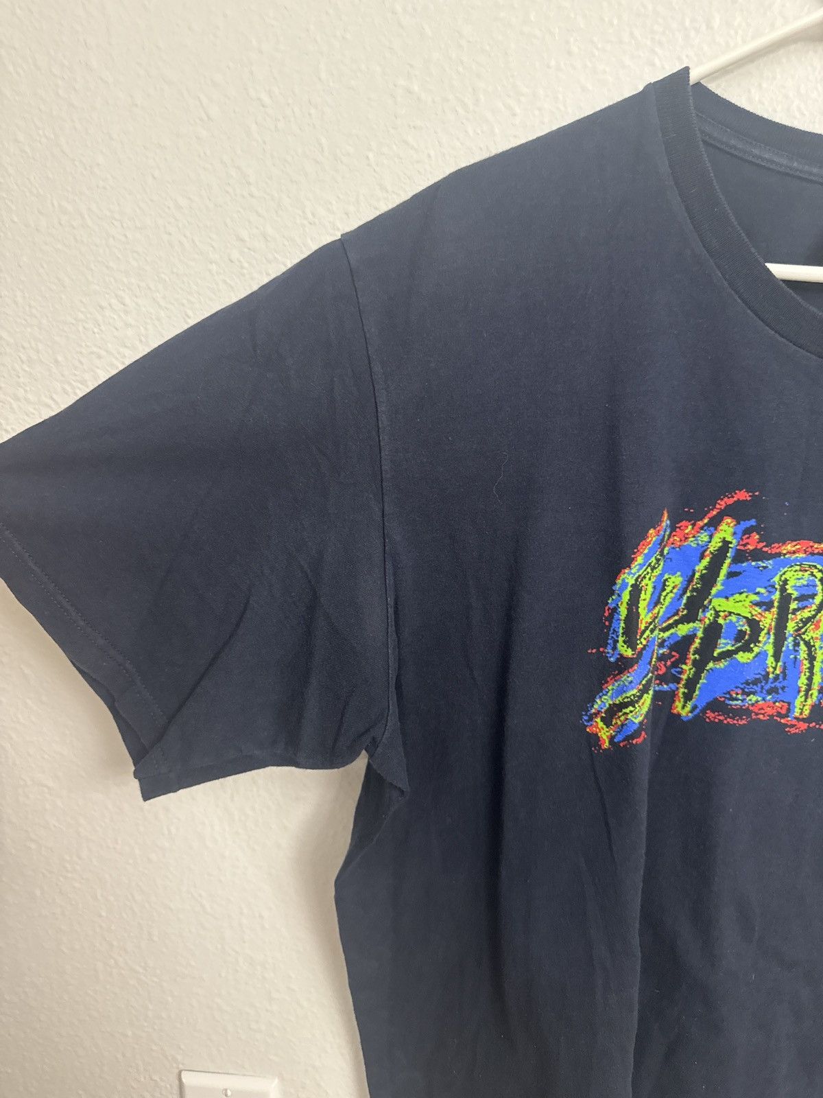 Supreme Supreme Scratch Tee Navy XL Size US XL / EU 56 / 4 - 4 Thumbnail