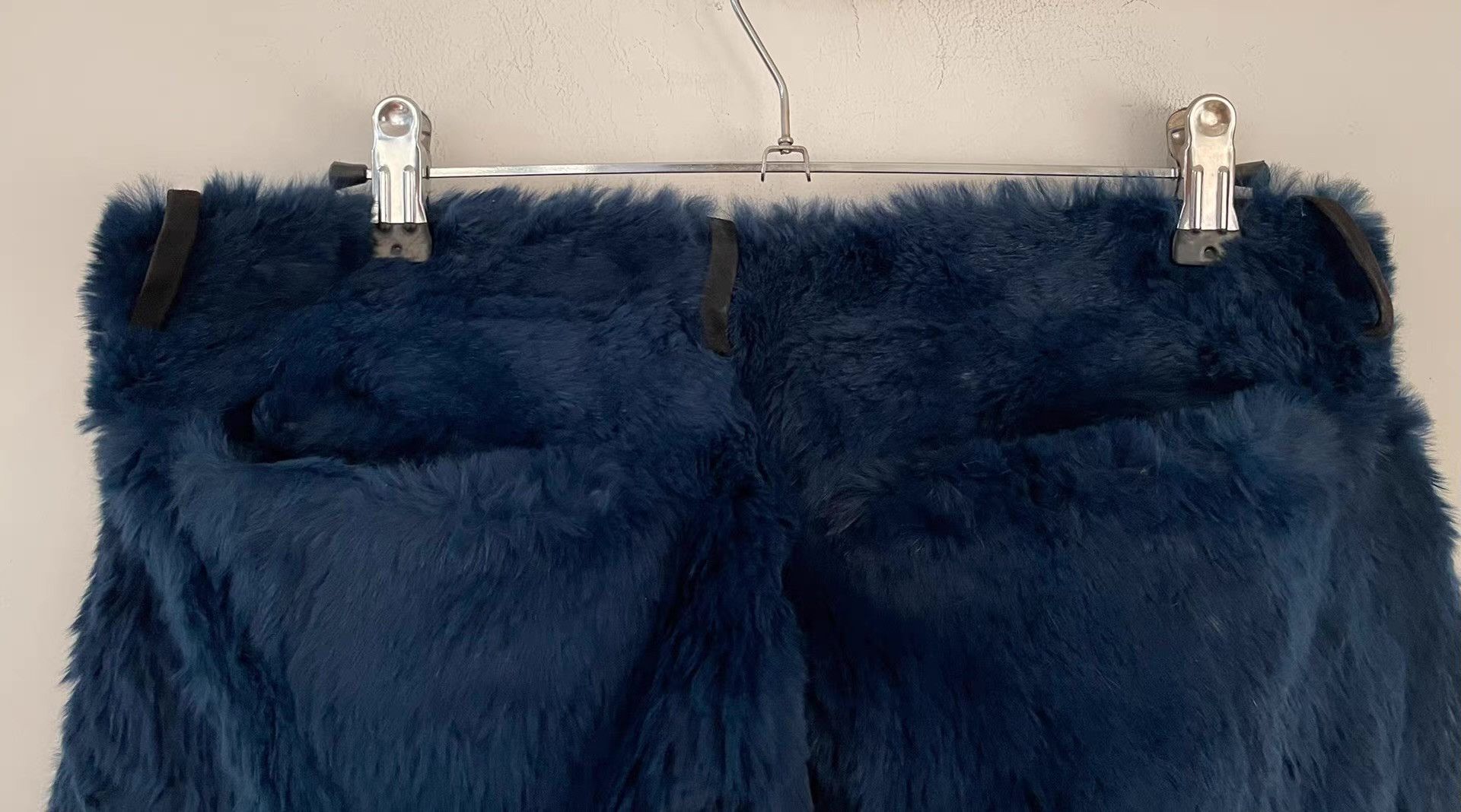 Versace Gianni Versace Men's Rabbit Fur Leather Pants Ｑ21 Size US 32 / EU 48 - 4 Thumbnail