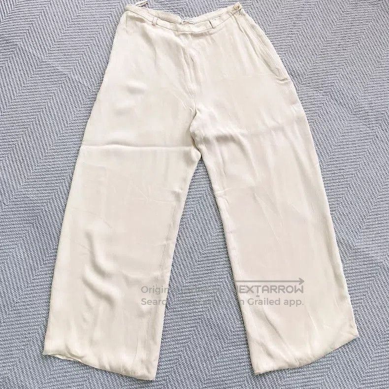 Hermes Hermes 100% Silk Casual Pants Size 25" / US 0 / IT 36 - 1 Thumbnail