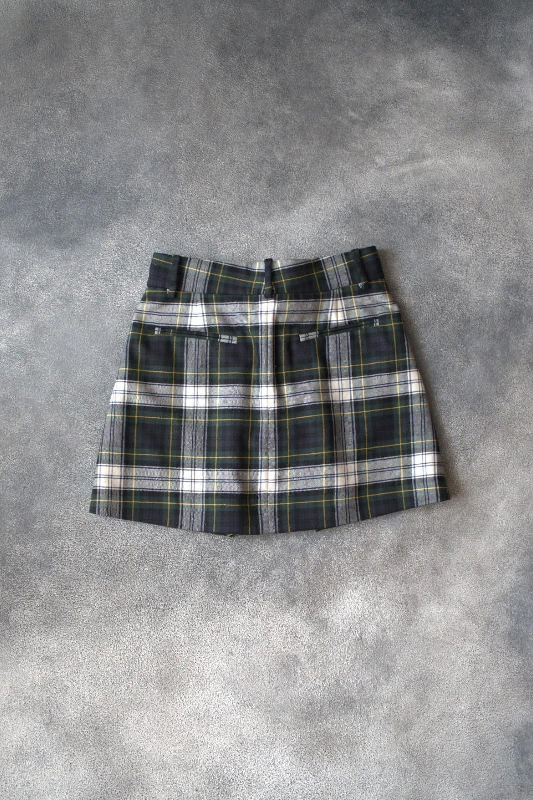 Alexander McQueen Alexander McQueen Wool Tartan Plaid Pleat Rupert Skirt Size 28" / US 6 / IT 42 - 9 Thumbnail