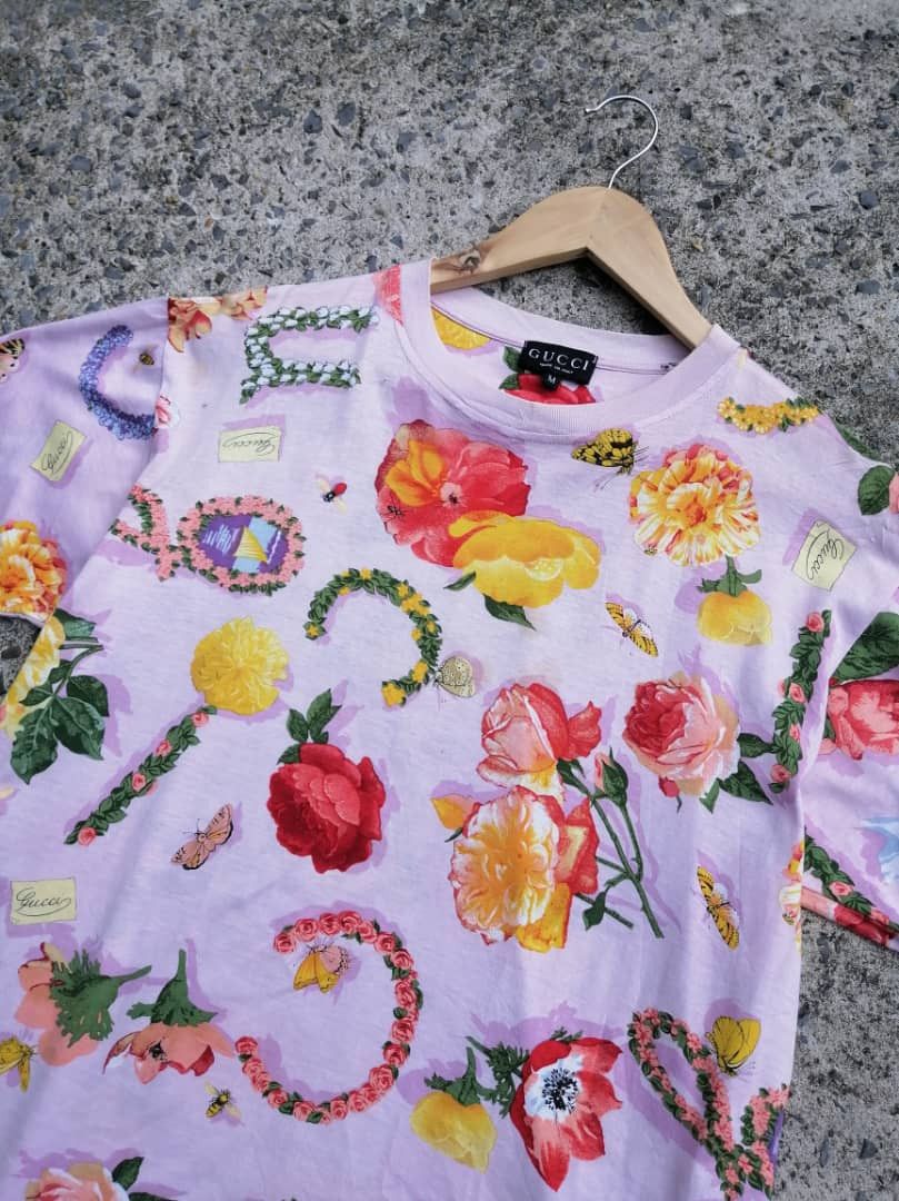 Gucci Gucci by Tom Ford Accessories Allover Print Tee Size M / US 6-8 / IT 42-44 - 13 Thumbnail