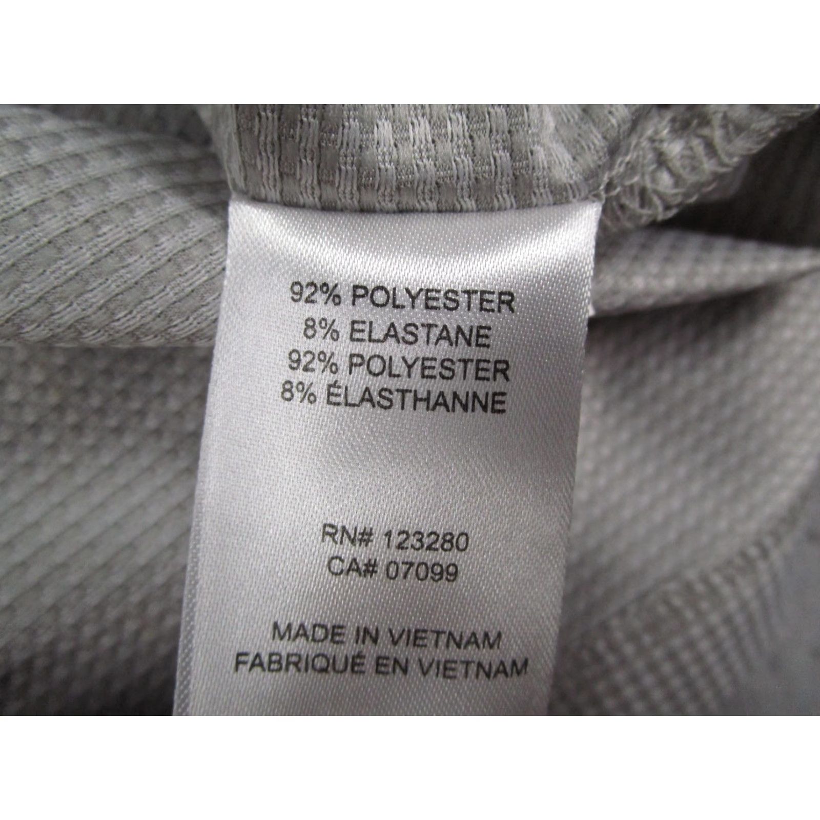 TravisMathew TravisMathew Polo Shirt Mens L Gray Gingham Zim 1ML003 Stretch Golf Short Sleeve Polo Shirt Mens Large Gray Size US L / EU 52-54 / 3 - 5 Thumbnail
