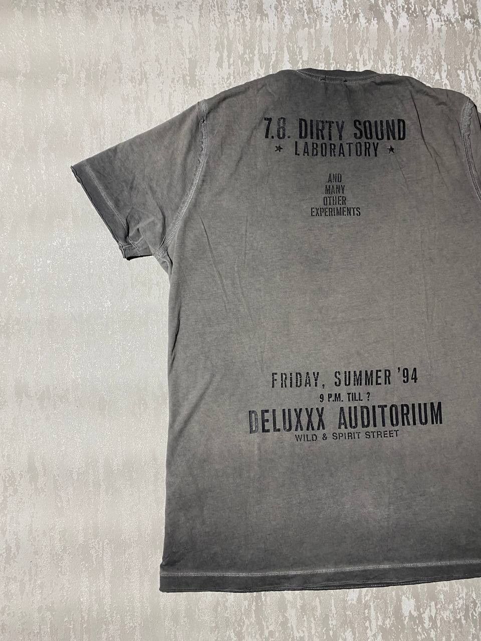 Diesel × Vintage Y2K Diesel Dirt Print Tshirt tee shirt top distressed effect Size US XL / EU 56 / 4 - 11 Thumbnail