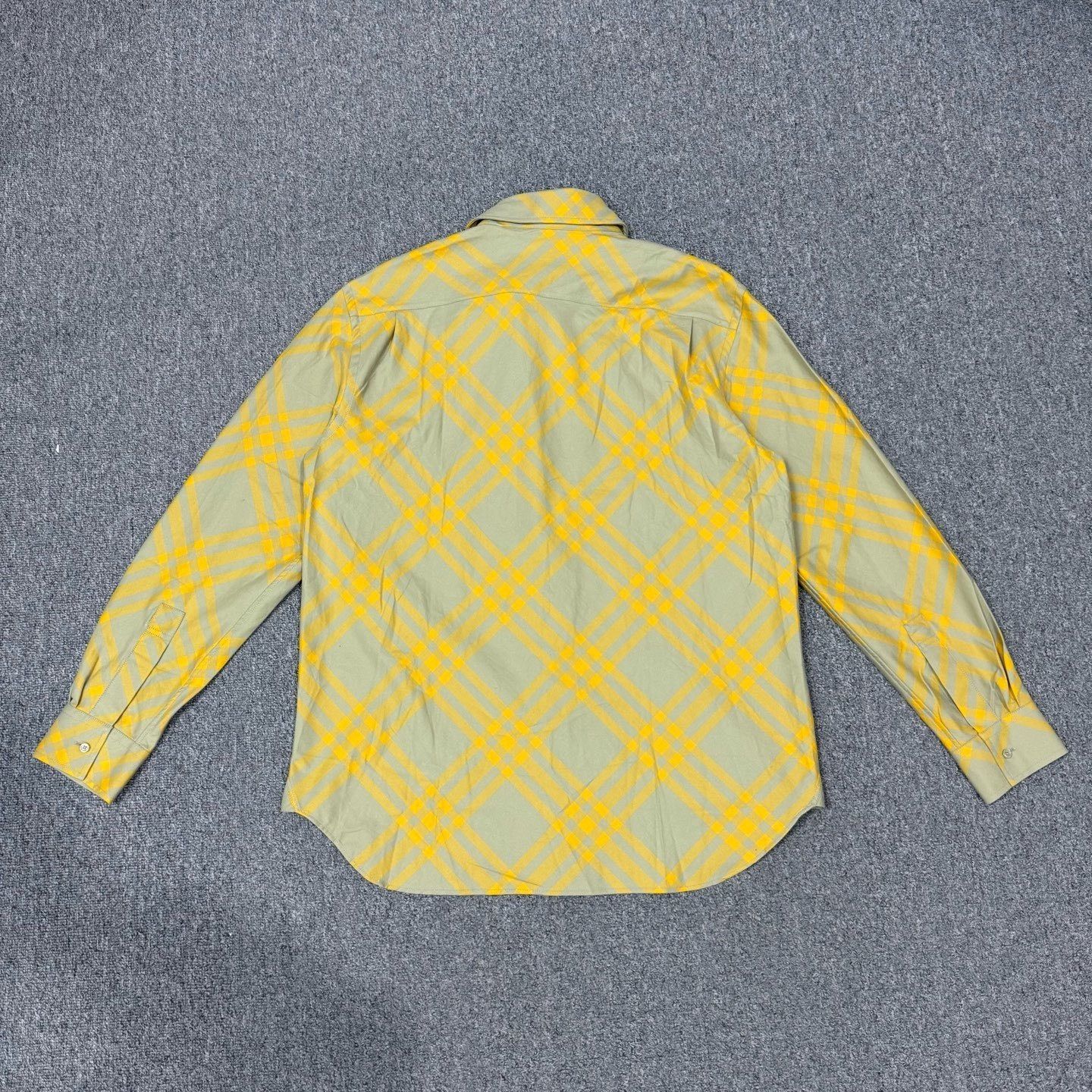 Burberry Burberry Colorblock Check Wool Shirt Size US L / EU 52-54 / 3 - 2 Thumbnail
