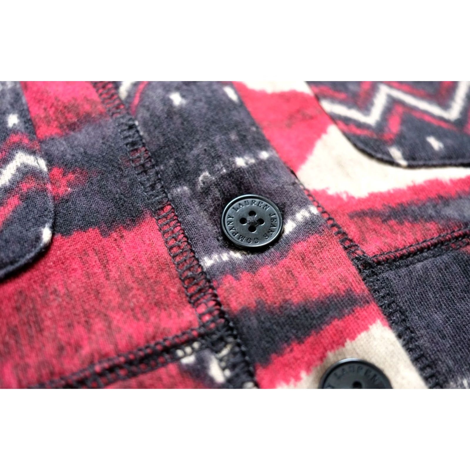 Ralph Lauren VINTAGE Lauren Ralph Lauren Aztec Cardigan Sweater PS Women Size S / US 4 / IT 40 - 6 Thumbnail