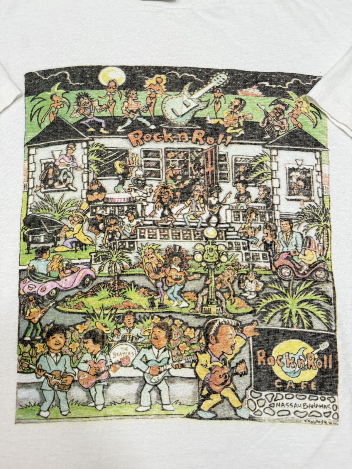 Vintage Vintage Rock n Roll t-shirt Size US L / EU 52-54 / 3 - 3 Thumbnail
