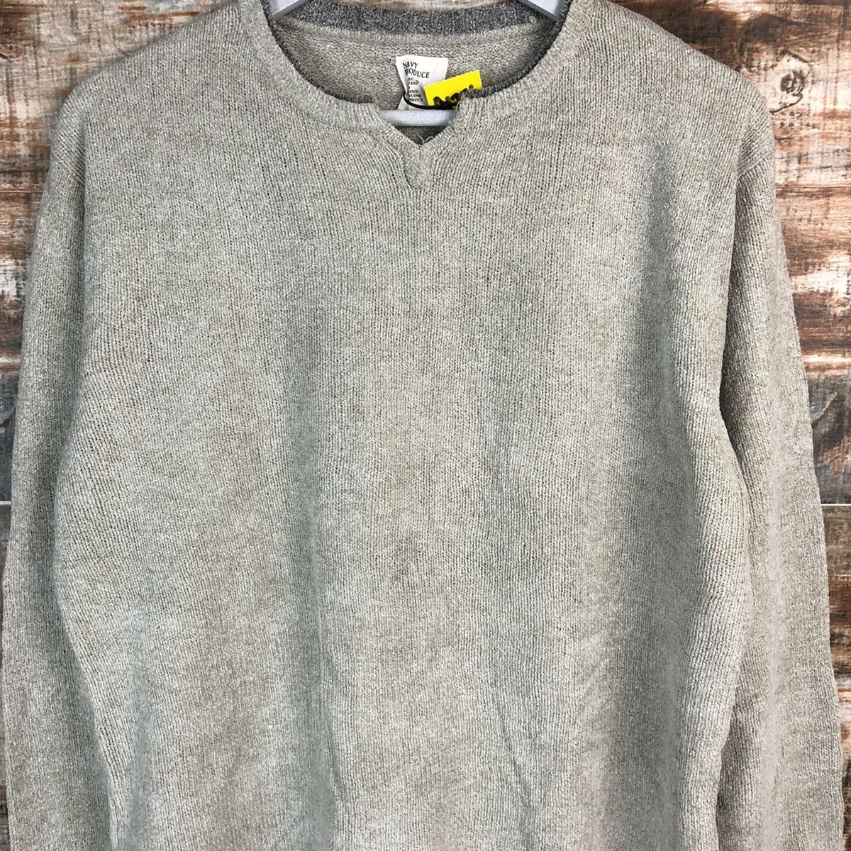 Homespun Knitwear × Japanese Brand Navy Producer Grey sweatshirt Knitwear #A1771 Size US L / EU 52-54 / 3 - 5 Thumbnail
