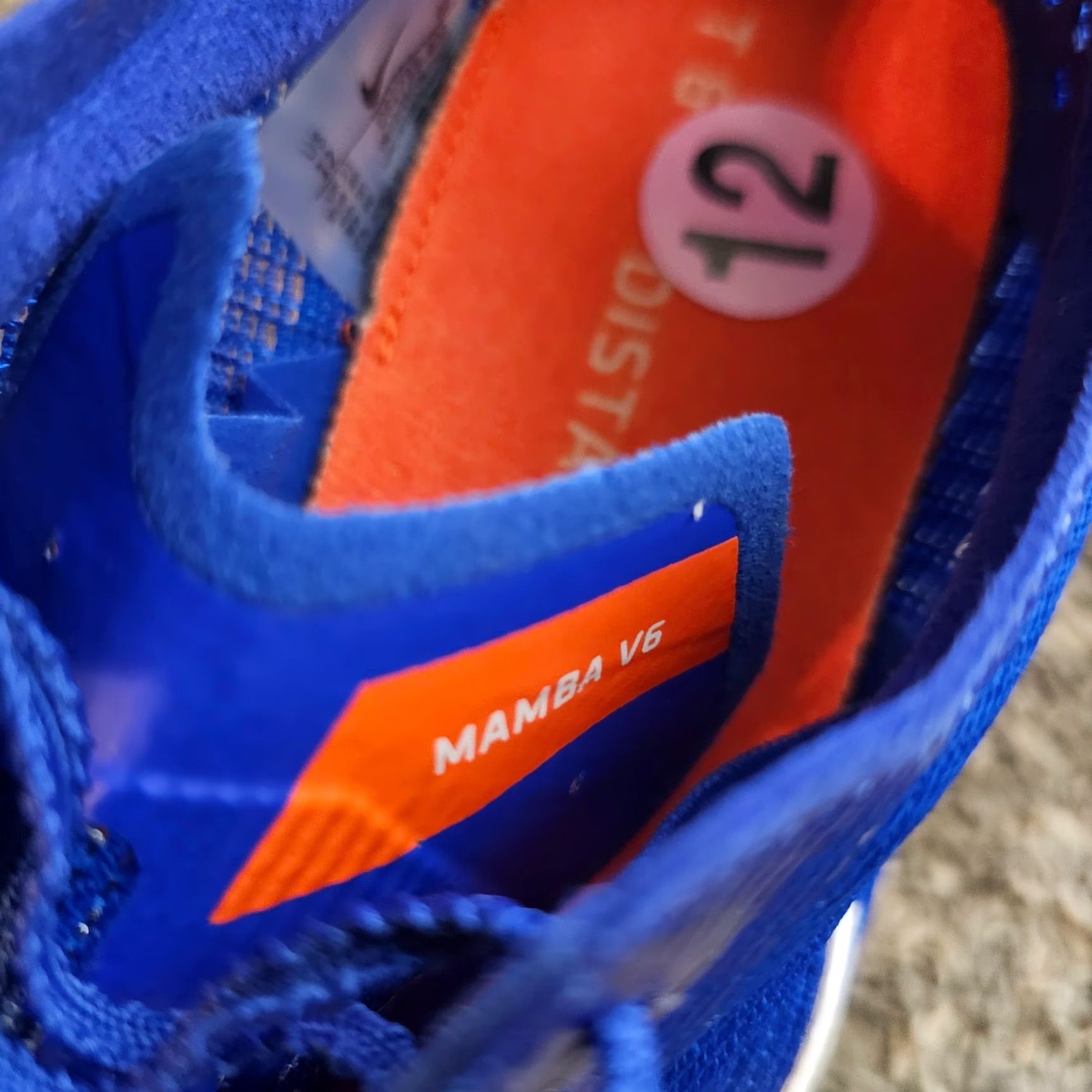 Nike VINTAGE Nike Zoom Mamba 6 Track & Field Mid Long Distance Racer Blue NO SPIKES Size 12 Mens Nike Mamba Sneaker Track & Field Nuggets Size US 12 / EU 45 - 4 Thumbnail