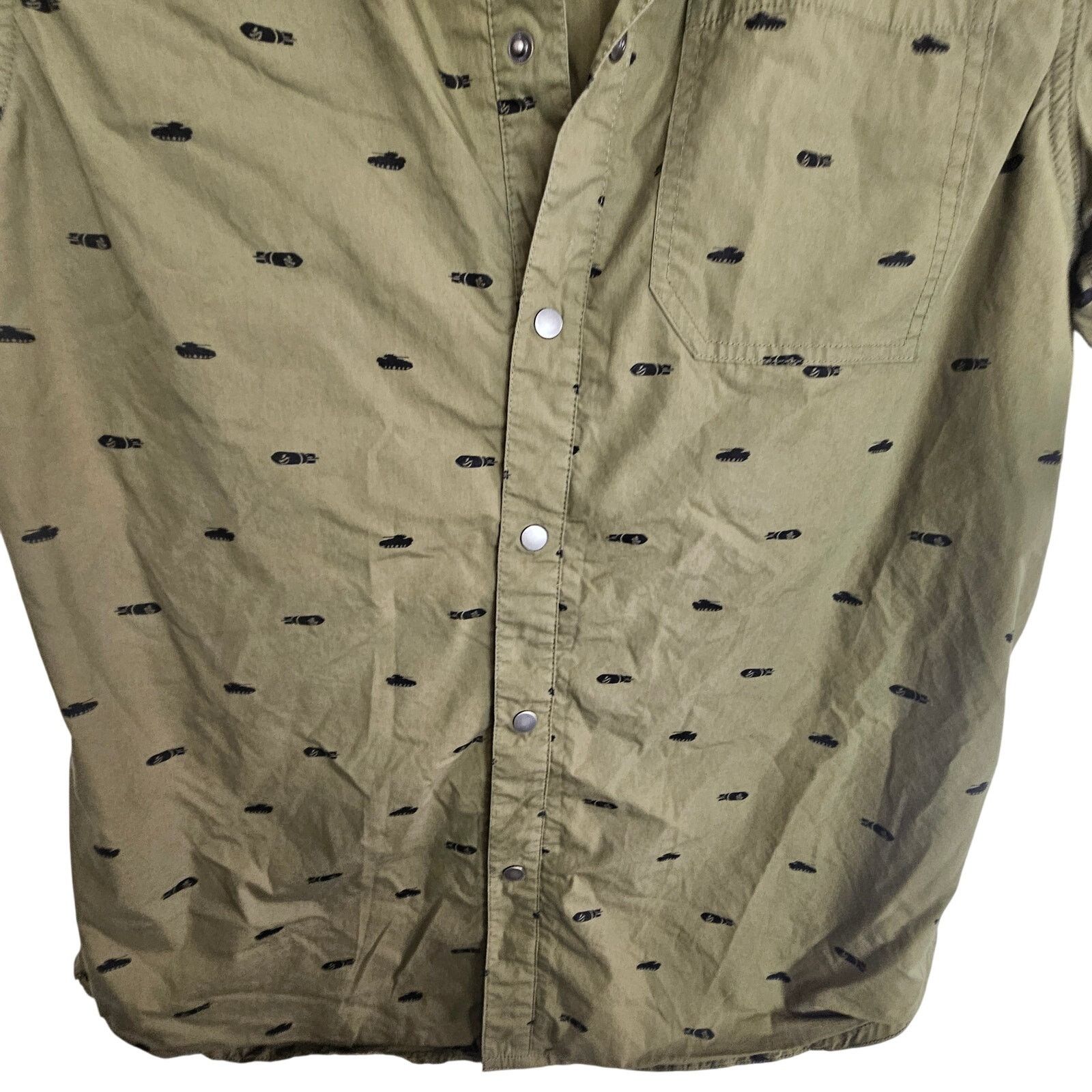 La Gear LA Police Gear Mens Bombs Away All Over Print Shirt Size S Size US S / EU 44-46 / 1 - 3 Thumbnail