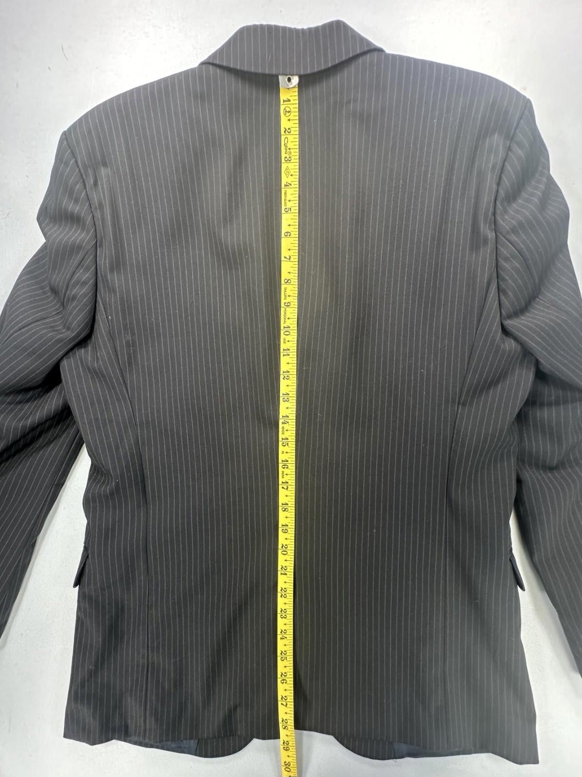 Hugo Boss Hugo Boss Men's 40S Black 100% Virgin Wool Suit Jacket Size 40S - 4 Thumbnail
