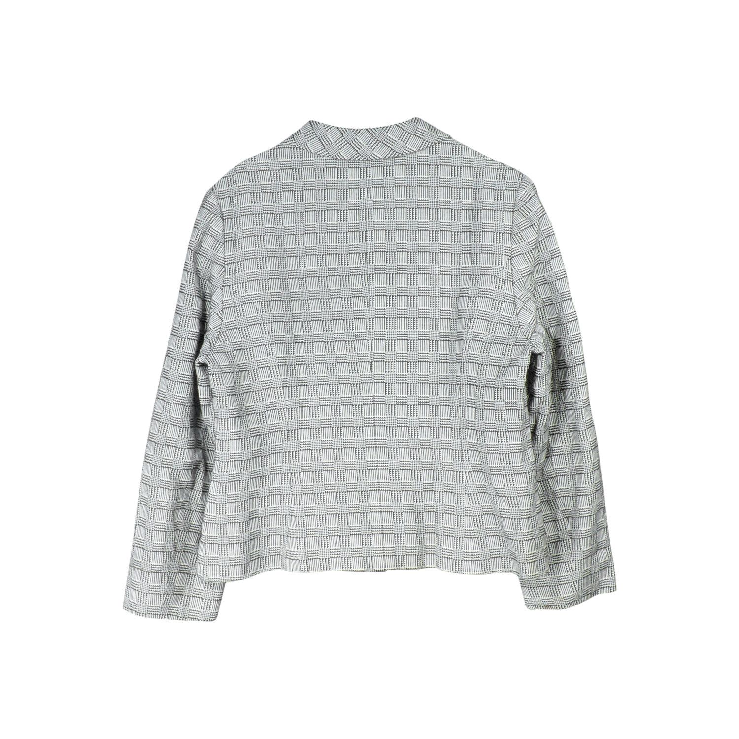 Givenchy GIVENCHY NOUVELLS BOUTIQUE HOUNDSTOOTH GLEN PLAID JACKET Size L / US 10 / IT 46 - 2 Thumbnail