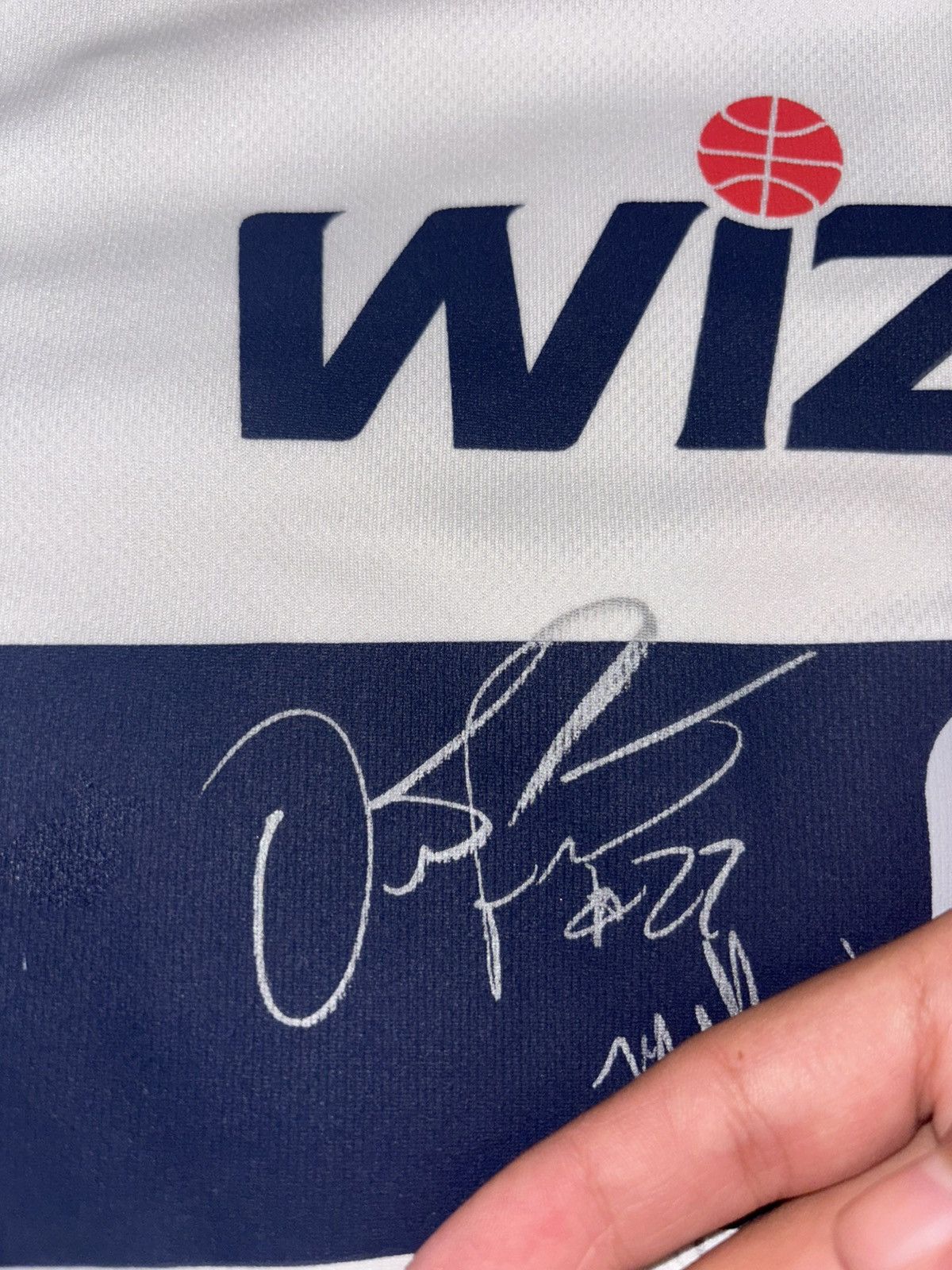 Adidas Adidas Wizards signed Jersey Size US L / EU 52-54 / 3 - 5 Thumbnail