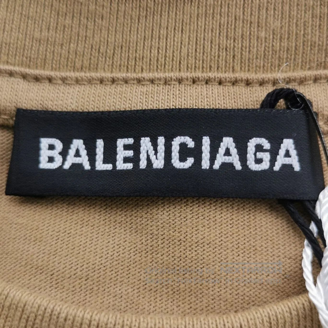 Balenciaga Balenciaga S Cotton Logo Short-Sleeve T-Shirt. Size US S / EU 44-46 / 1 - 5 Thumbnail