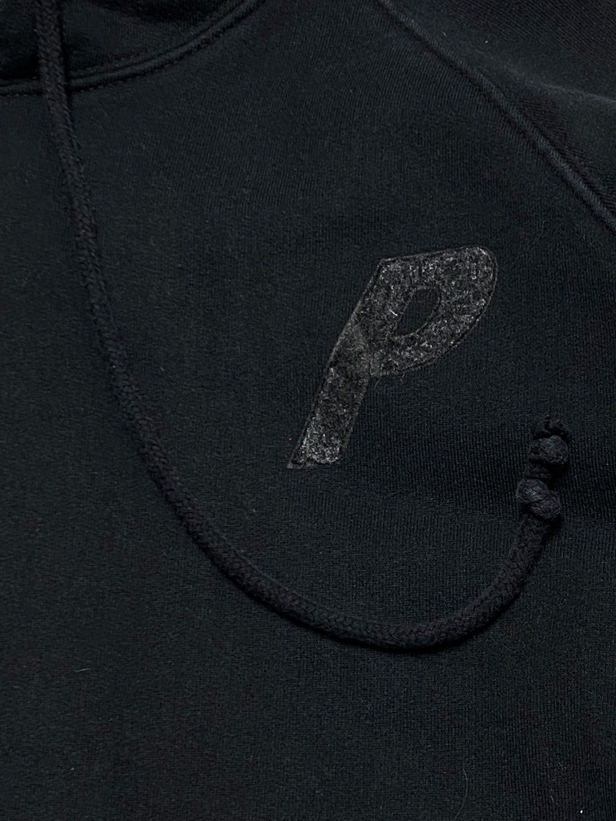 Palace 00s Vintage PALACE Velvet Logo Black Hoodie Skater Y2k Size US S / EU 44-46 / 1 - 5 Thumbnail