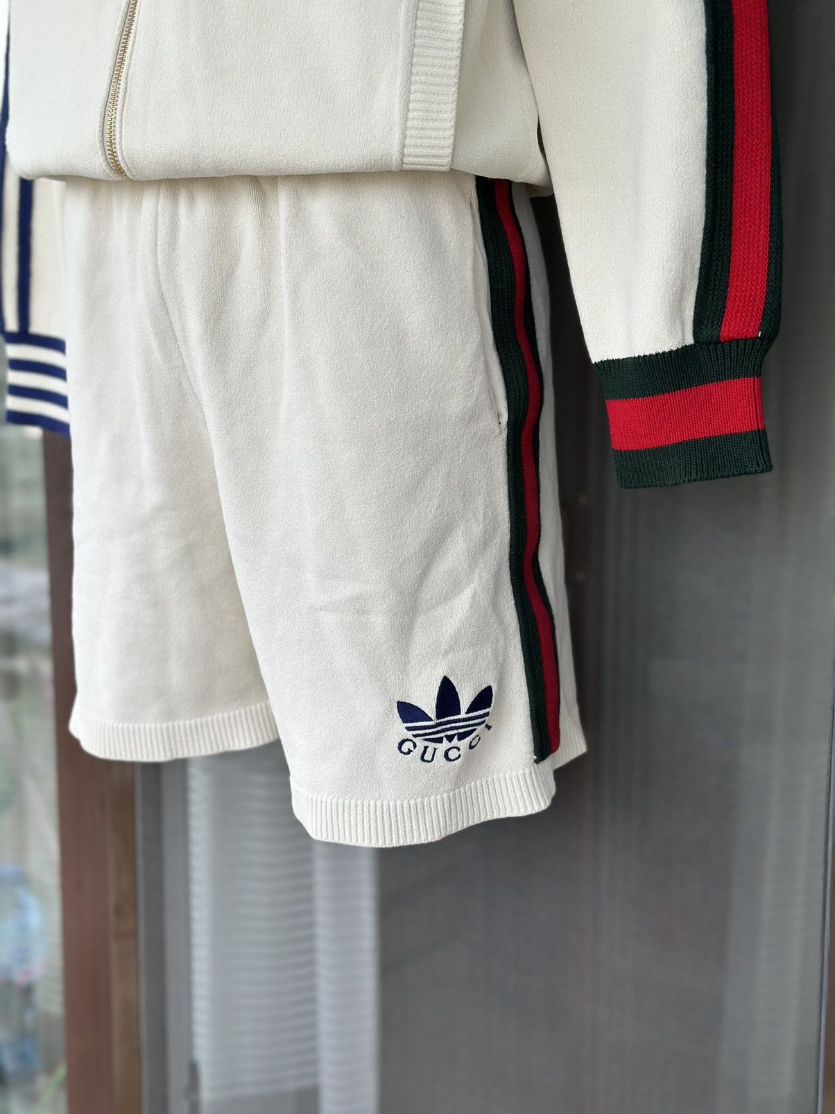 Adidas × Gucci Adidas x Gucci Knit Tracksuit Set - Ivory (Size S), BNWT Size US S / EU 44-46 / 1 - 7 Thumbnail