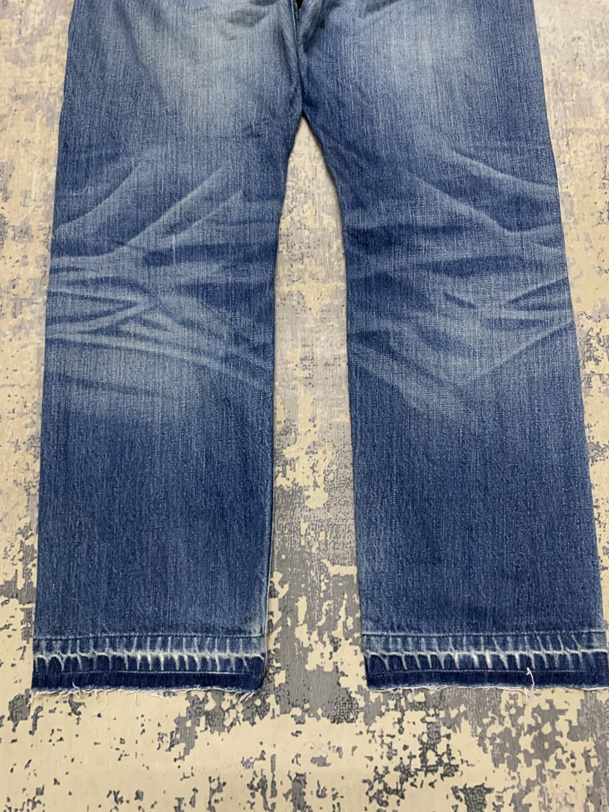 Levi's Vintage Levis 505 Jeans Faded Blue Denim W34x28.5 Size US 34 / EU 50 - 9 Thumbnail