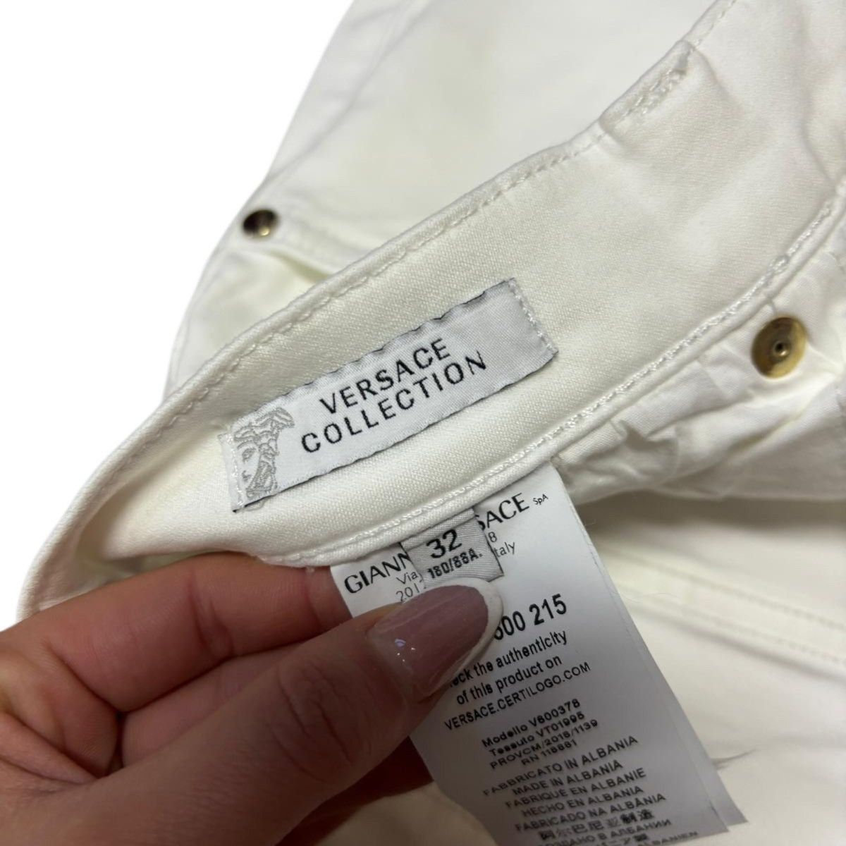 Versace Pant women Versace Collection size IT 46, Size 32" / US 10 / IT 46 - 5 Thumbnail