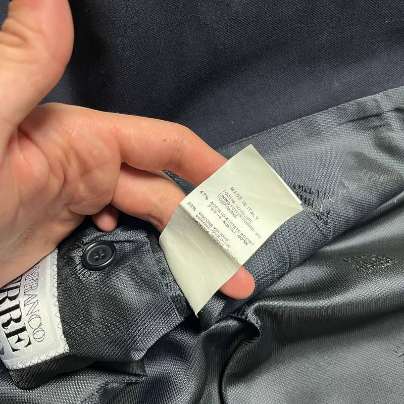 Gianfranco Ferre Gianfranco Ferre Classic Navy Blue Blazer Jacket Size 44 USA Size 44R - 7 Thumbnail