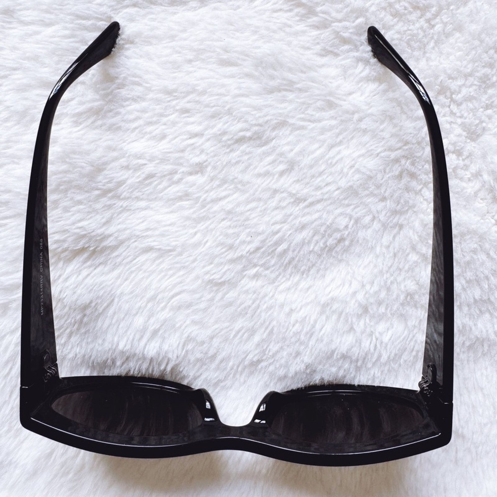 Other Faye Mirrored Black Cat-Eye Sunglasses Size ONE SIZE - 5 Thumbnail