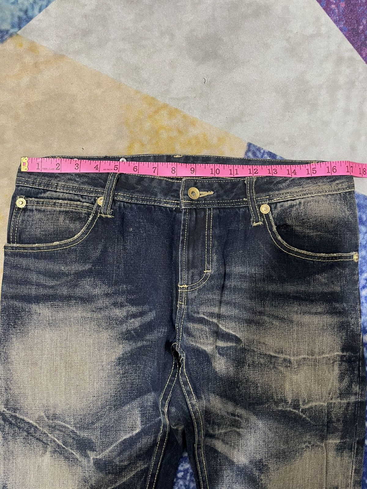 semanticdesign Semantic Design Punk Style Flare Denim Pants Size US 34 / EU 50 - 17 Thumbnail
