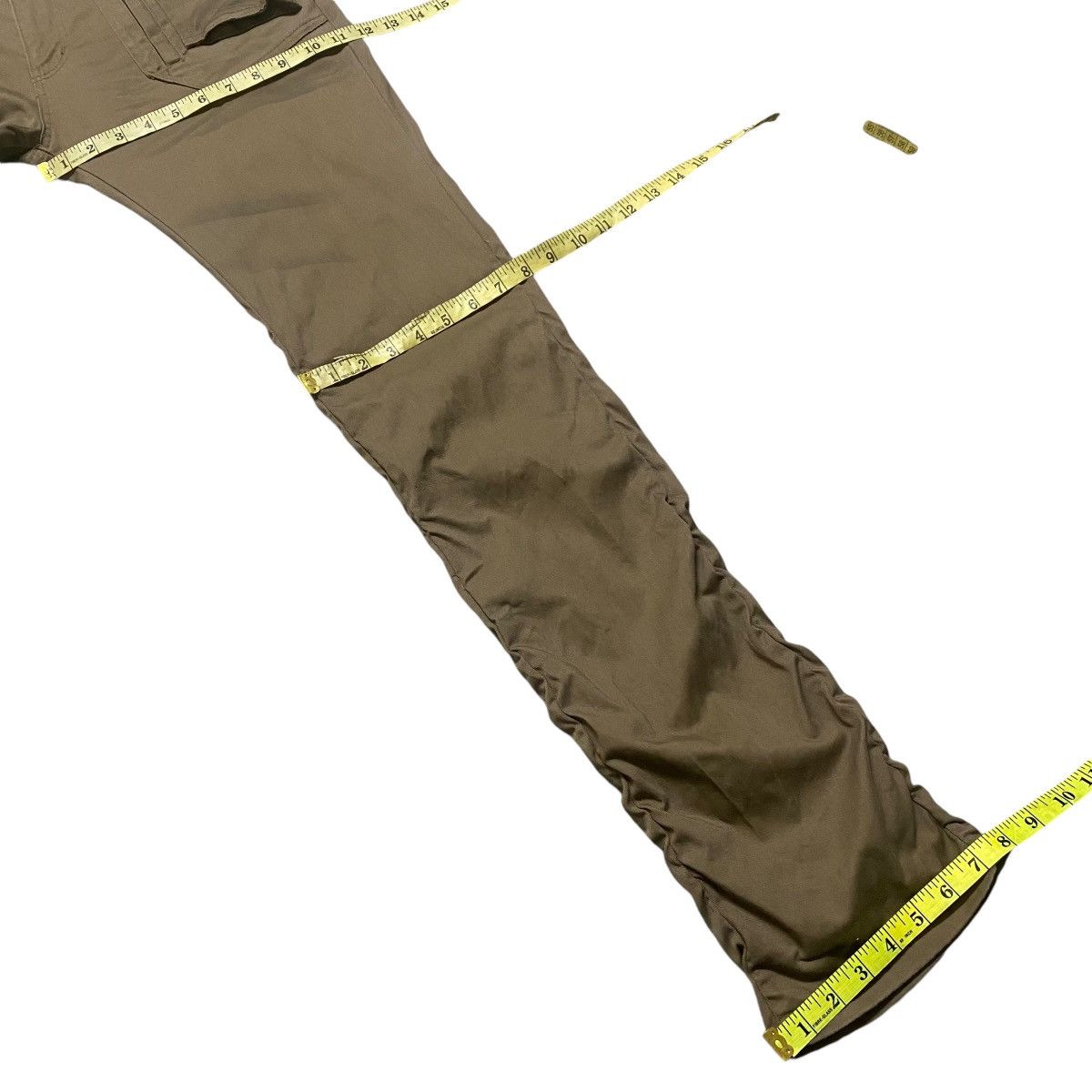 Le Grande Bleu (L.G.B.) Semantic Design Cargo Tactical Stacked Flare Pants Size US 32 / EU 48 - 17 Thumbnail