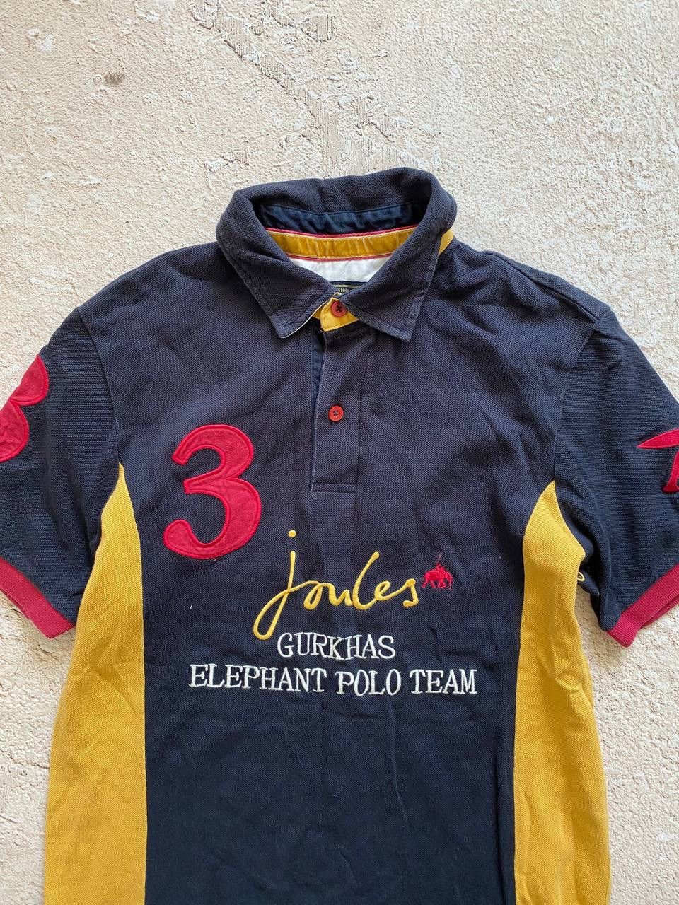 Polo Ralph Lauren × Vintage Polo Ralph Lauren style distressed rugby polo Size US L / EU 52-54 / 3 - 4 Thumbnail