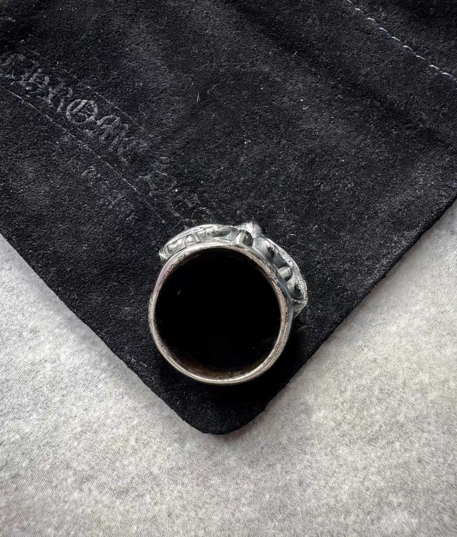 Chrome Hearts Chrome Hearts Keeper Black Silver Ring Size ONE SIZE - 4 Thumbnail