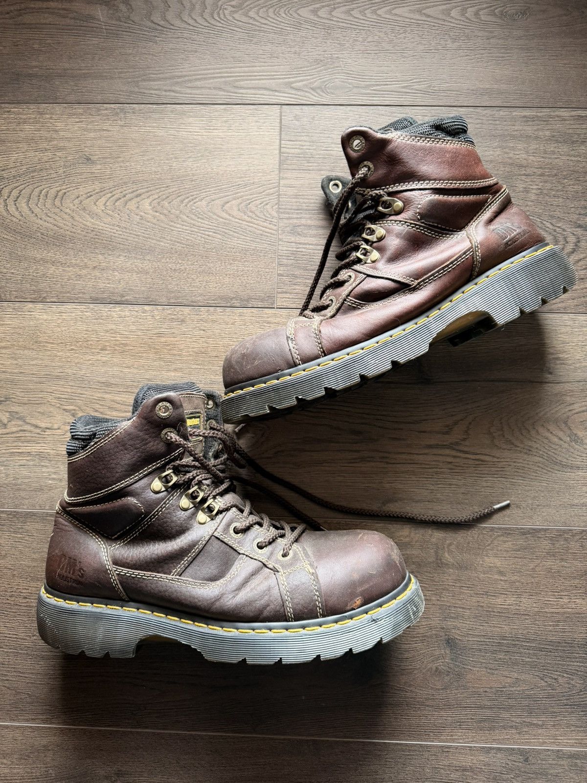 Dr. Martens Vintage 90s Dr.Martens Leather Boots Size US 11 / EU 44 - 2 Thumbnail