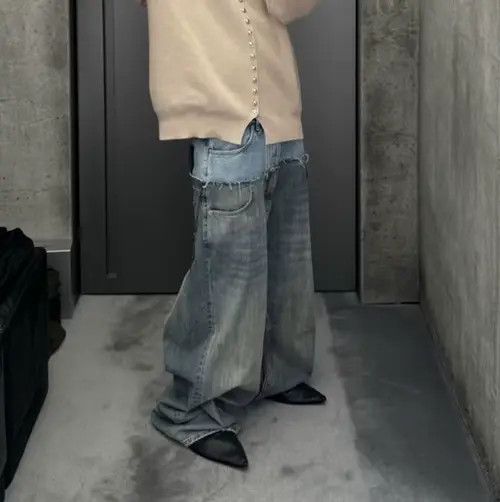 Other Yukiko x Kyono double waist baggy jeans Size US 30 / EU 46 - 7 Thumbnail