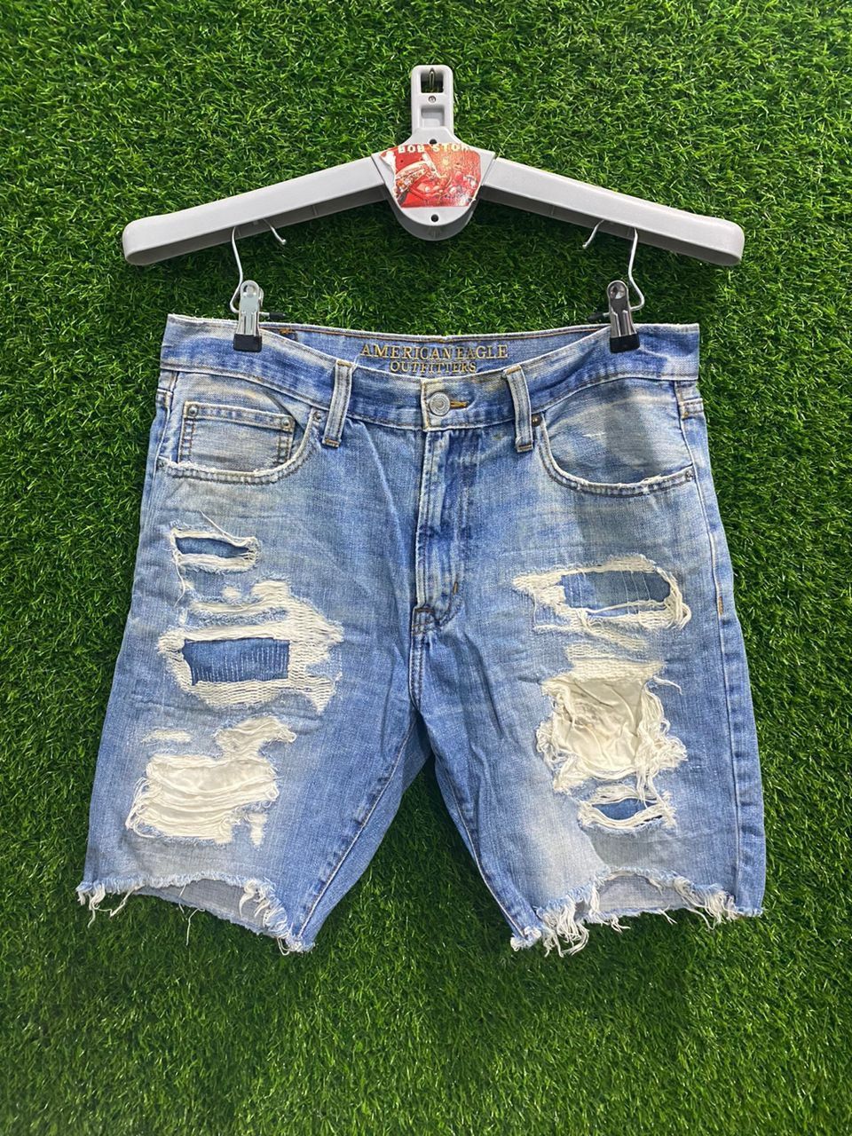 American Eagle Outfitters × Vintage Vintage American Eagle Denim Cropp Pants Size US 33 - 1 Thumbnail