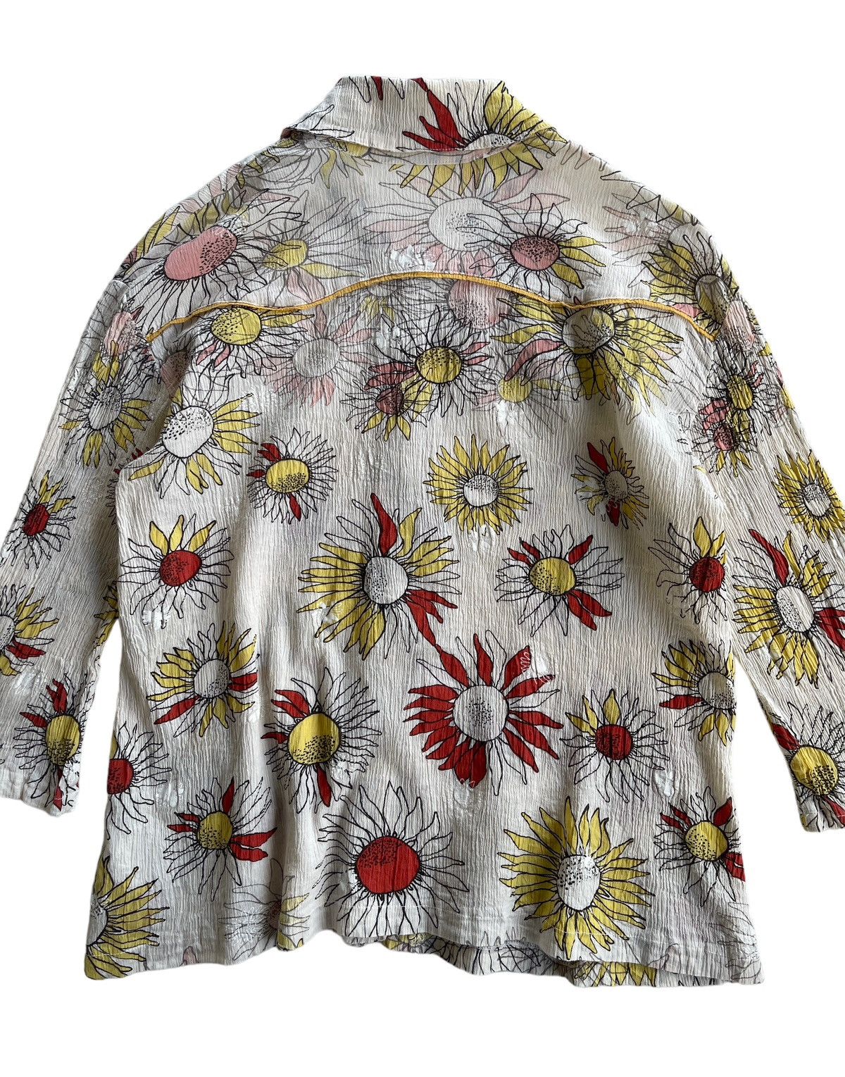 Issey Miyake Tsumori Chisato Pleats Please Flower Shirt Size S / US 4 / IT 40 - 8 Thumbnail