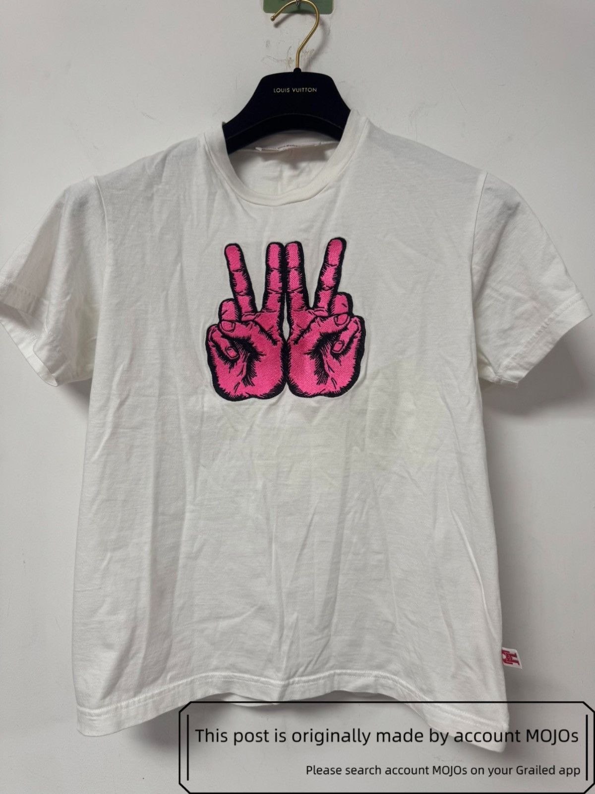 Walter Van Beirendonck Sz M Walter Van Beirendonck Yeah Sign Tee mojos1227 Size US M / EU 48-50 / 2 - 1 Thumbnail