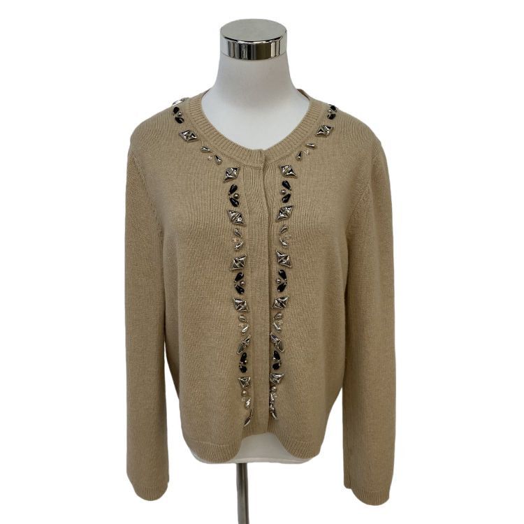 Louis Vuitton Louis Vuitton Embellished Cardigan Size L Size L / US 10 / IT 46 - 1 Thumbnail