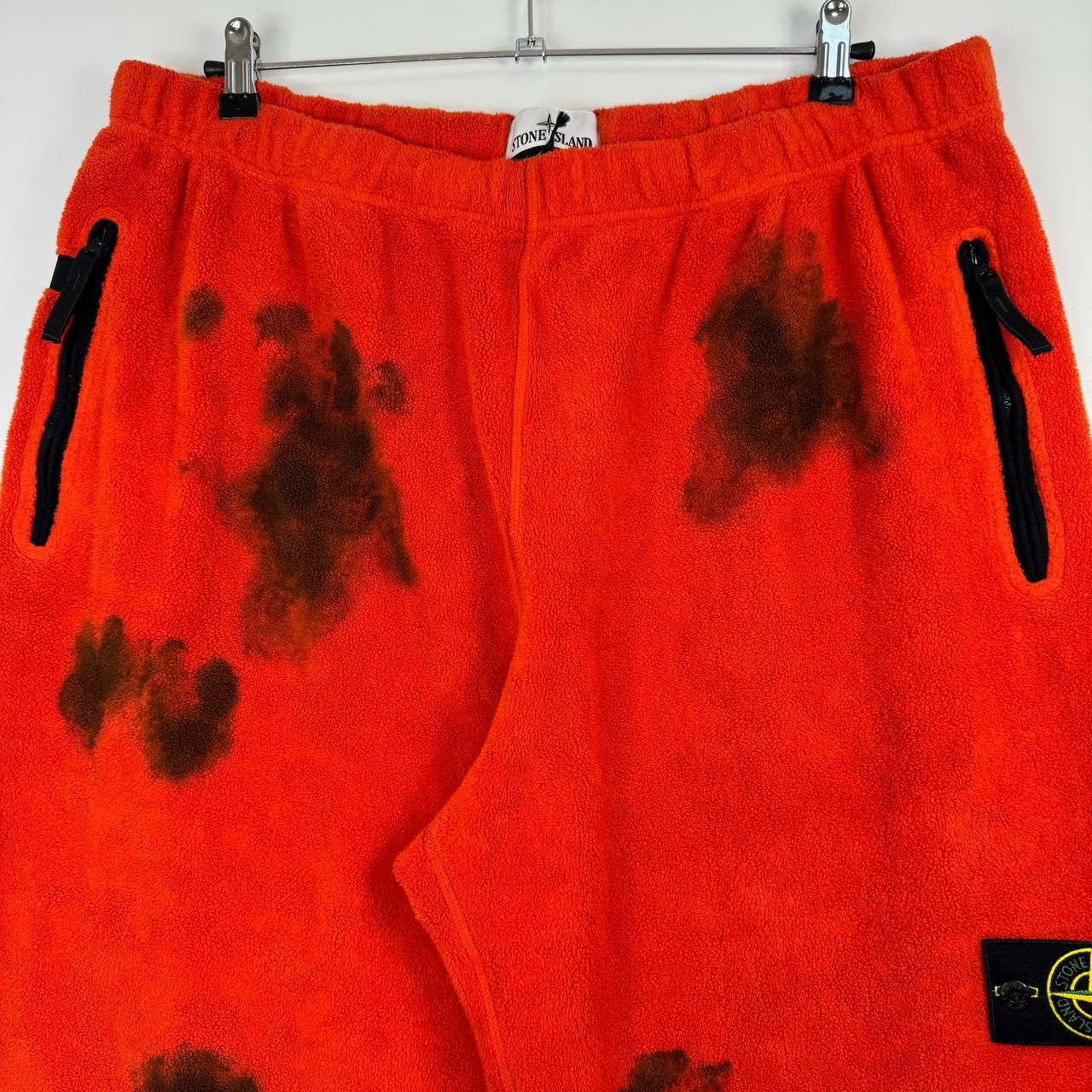 Stone Island Stone Island Fleece Jogger Pants Men Orange Size XXL Size US 36 / EU 52 - 3 Thumbnail